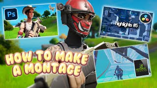 How to Make a Fortnite Montage  Full Guide [upl. by Latty]