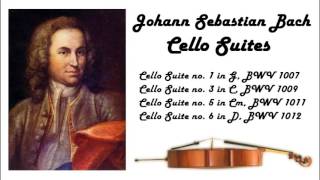 Johann Sebastian Bach  Cello suites in 432 Hz great for reading or studying [upl. by Nirtak]