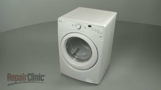 Whirlpool Duet Electric Dryer Disassembly – Dryer Repair Help [upl. by Nyrad]