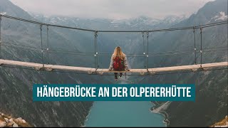 Wanderung zur OLPERERHÜTTE  So sieht es bei der Hängebrücke wirklich aus [upl. by Dleifrag]