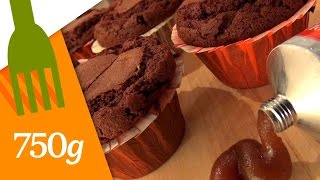 Recette de Moelleux au chocolat et aux marrons  750g [upl. by Ydassac267]