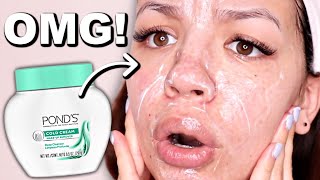 I Used PONDS COLD CREAM For One Week And This Is What Happened [upl. by Hussey]