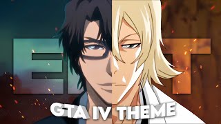 Aizen x Urahara  GTA IV Theme Edit [upl. by Esor]