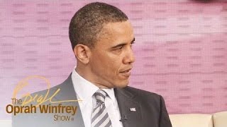 Oprah Winfrey Show Barack Obama Interview [upl. by Eneleuqcaj397]